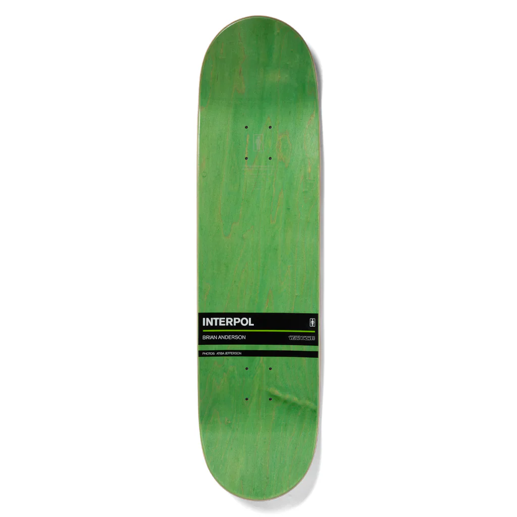Girl Skateboards Yeah Right X Interpol X BA X Atiba Skateboard Deck - 8.5 - Image 2