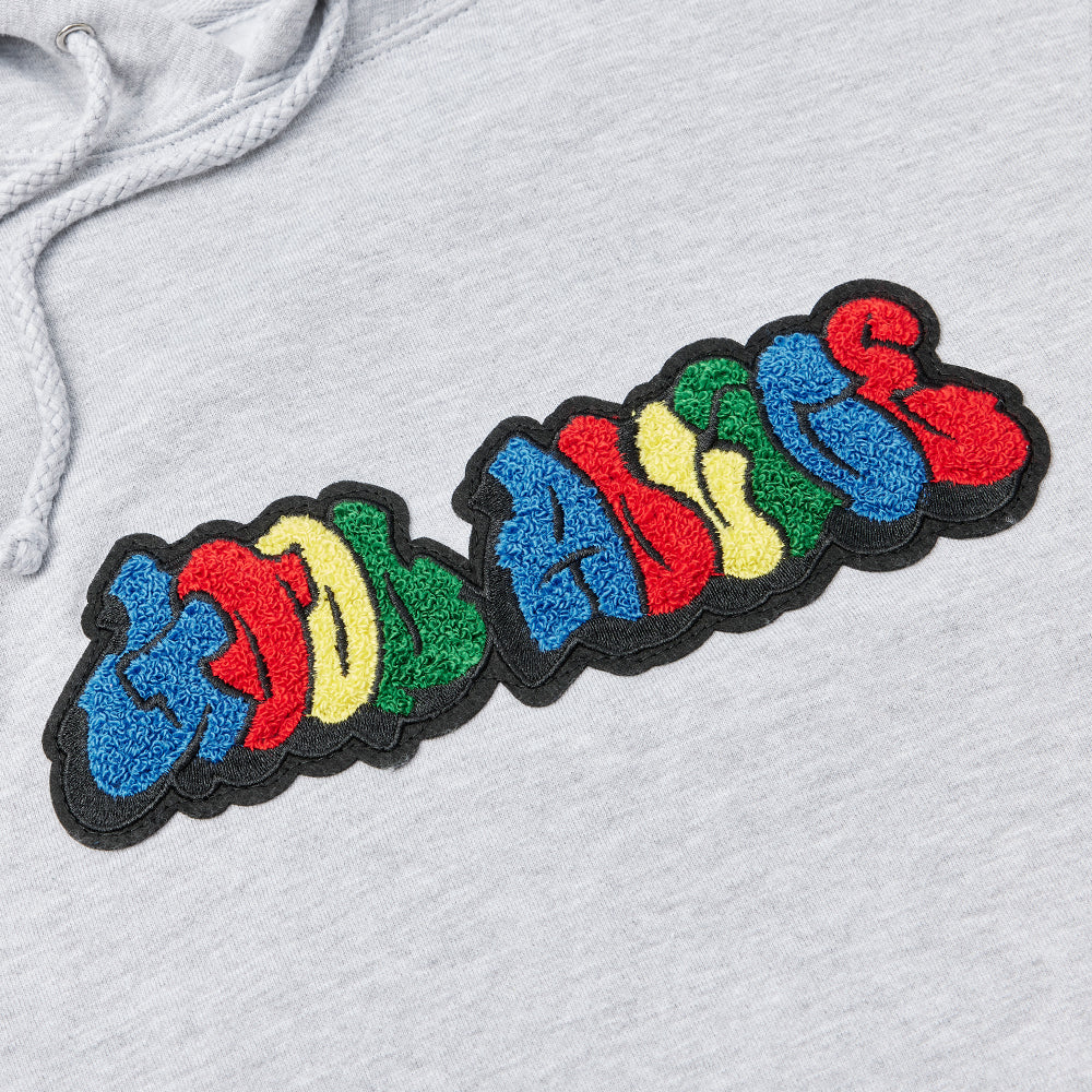 Good Advice 90s Hooded Sweatshirt - Heather Grey - Image 3
