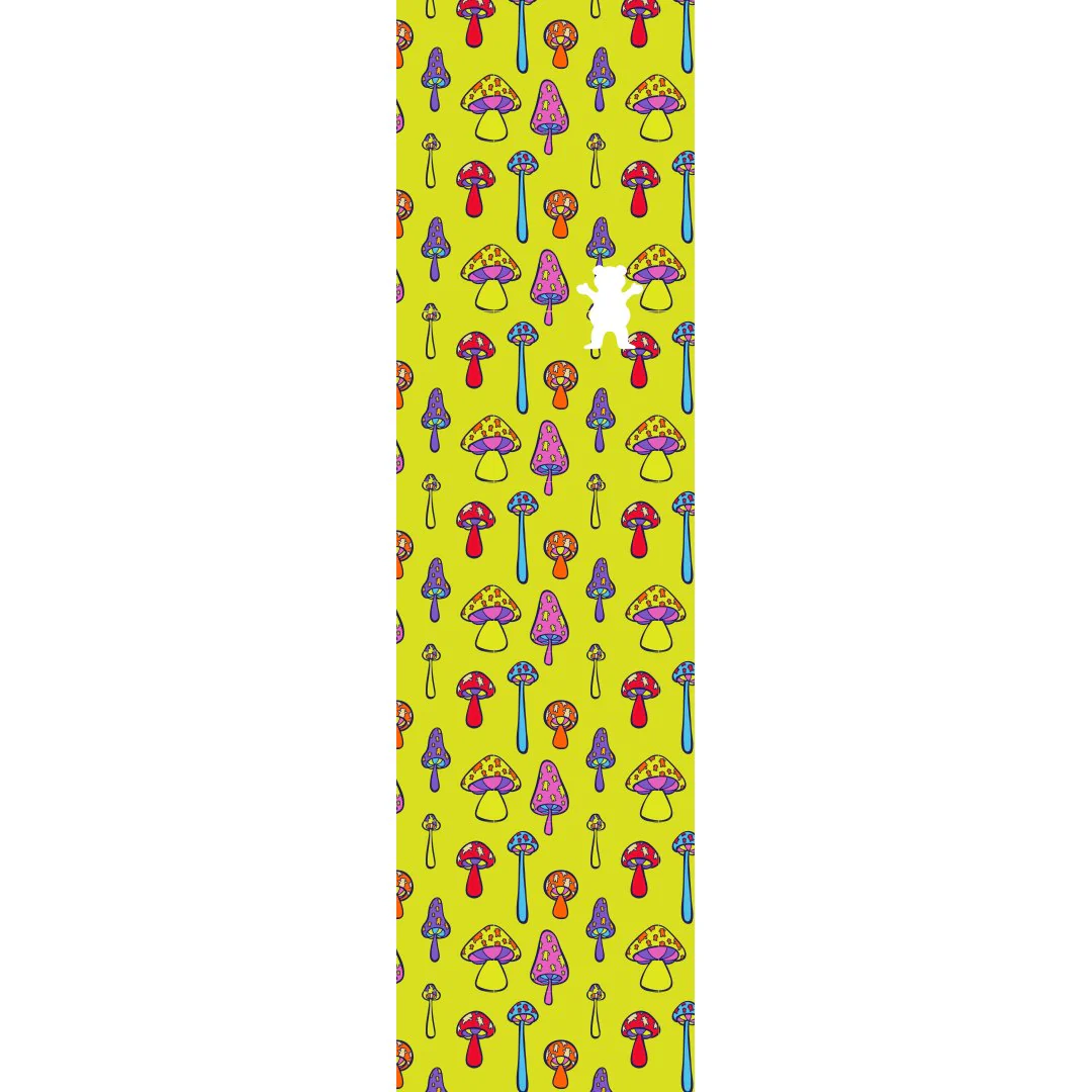 Grizzly Grip Have A Nice Trip Graphic Griptape - Green