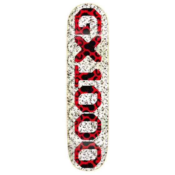 GX1000 OG Scales Skateboard Deck Red - 8.25