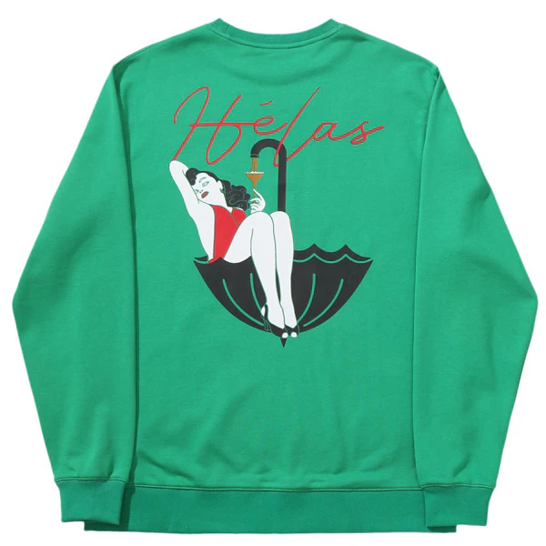 Helas Bubbles Crewneck - Green - Image 2