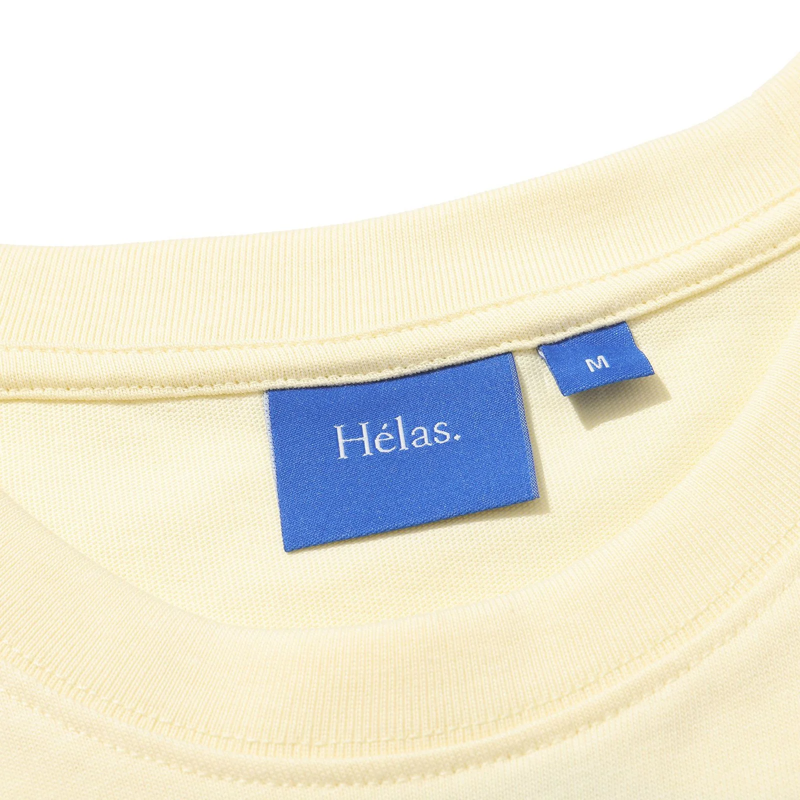 Helas Dieu Grec Tee - Pastel Yellow - Image 4