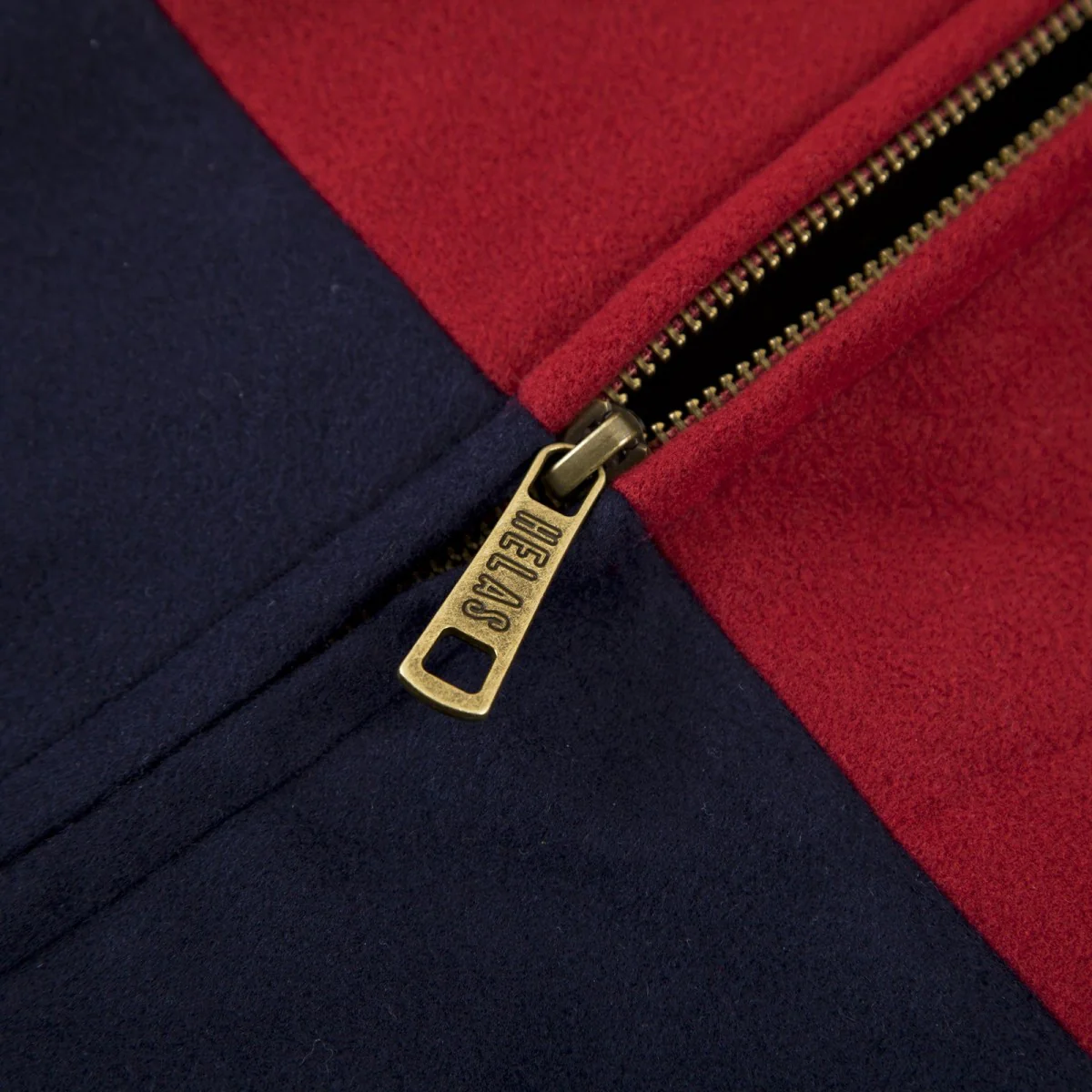Helas Fan Jacket - Burgundy/Navy/Black - Image 4