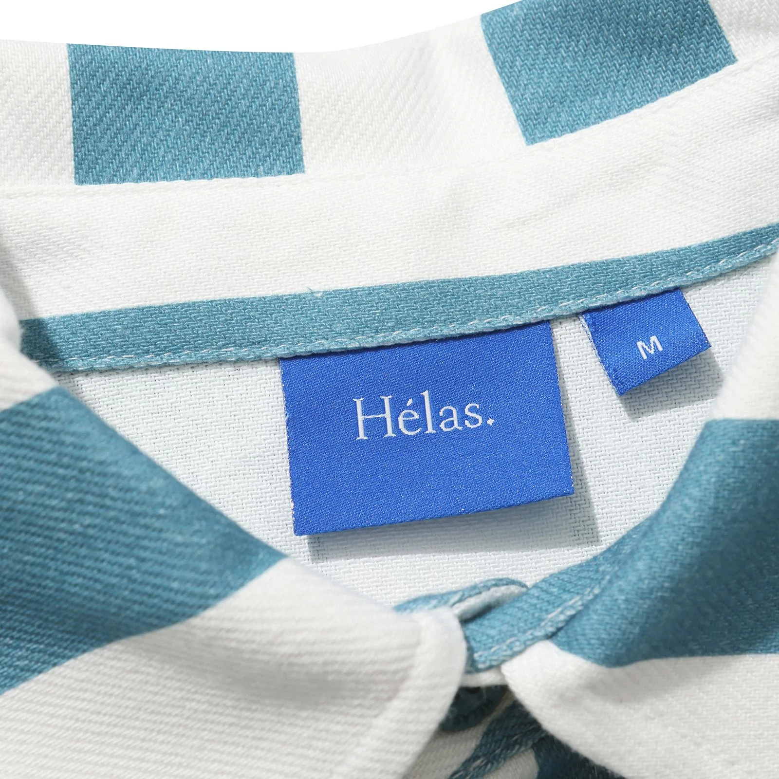 Helas Liner Long Sleeve Shirt - White / Blue - Image 3
