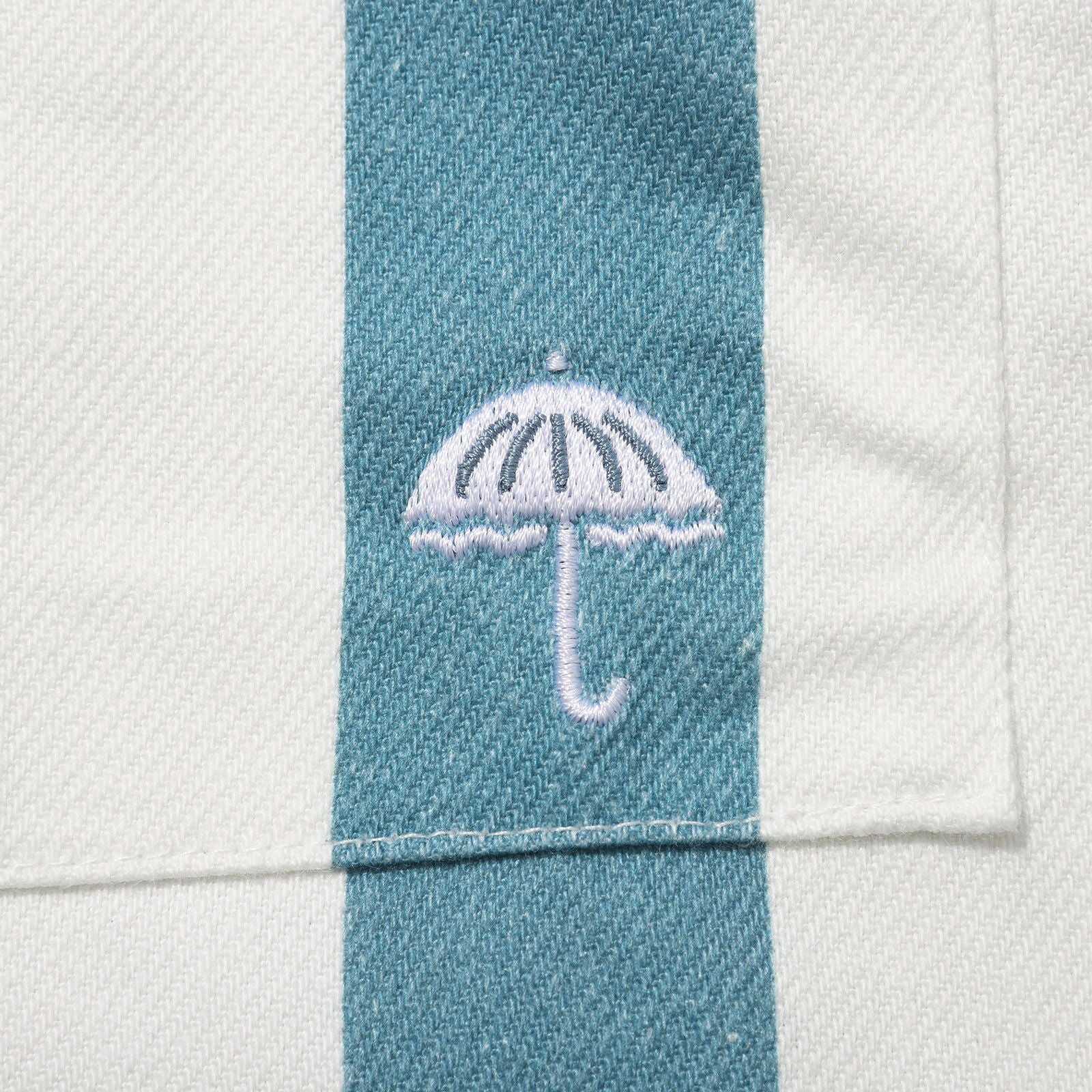 Helas Liner Long Sleeve Shirt - White / Blue - Image 4