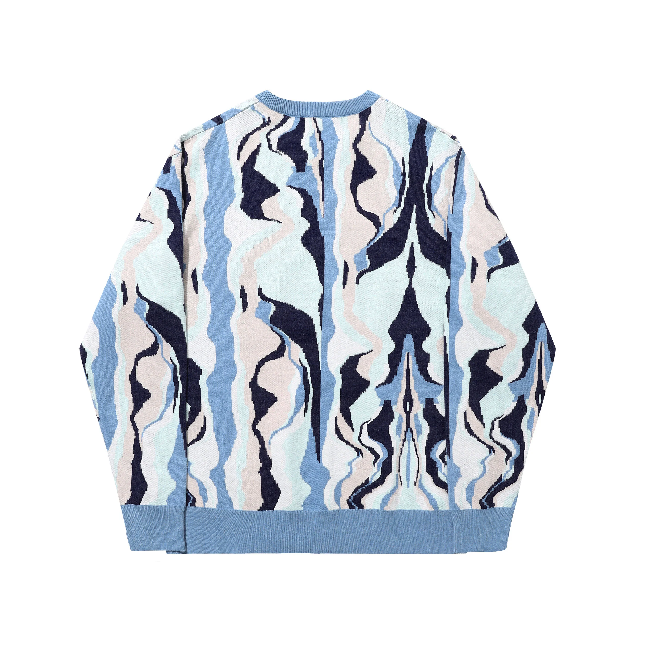 Helas Mirage Crewneck Knit - Blue - Image 2