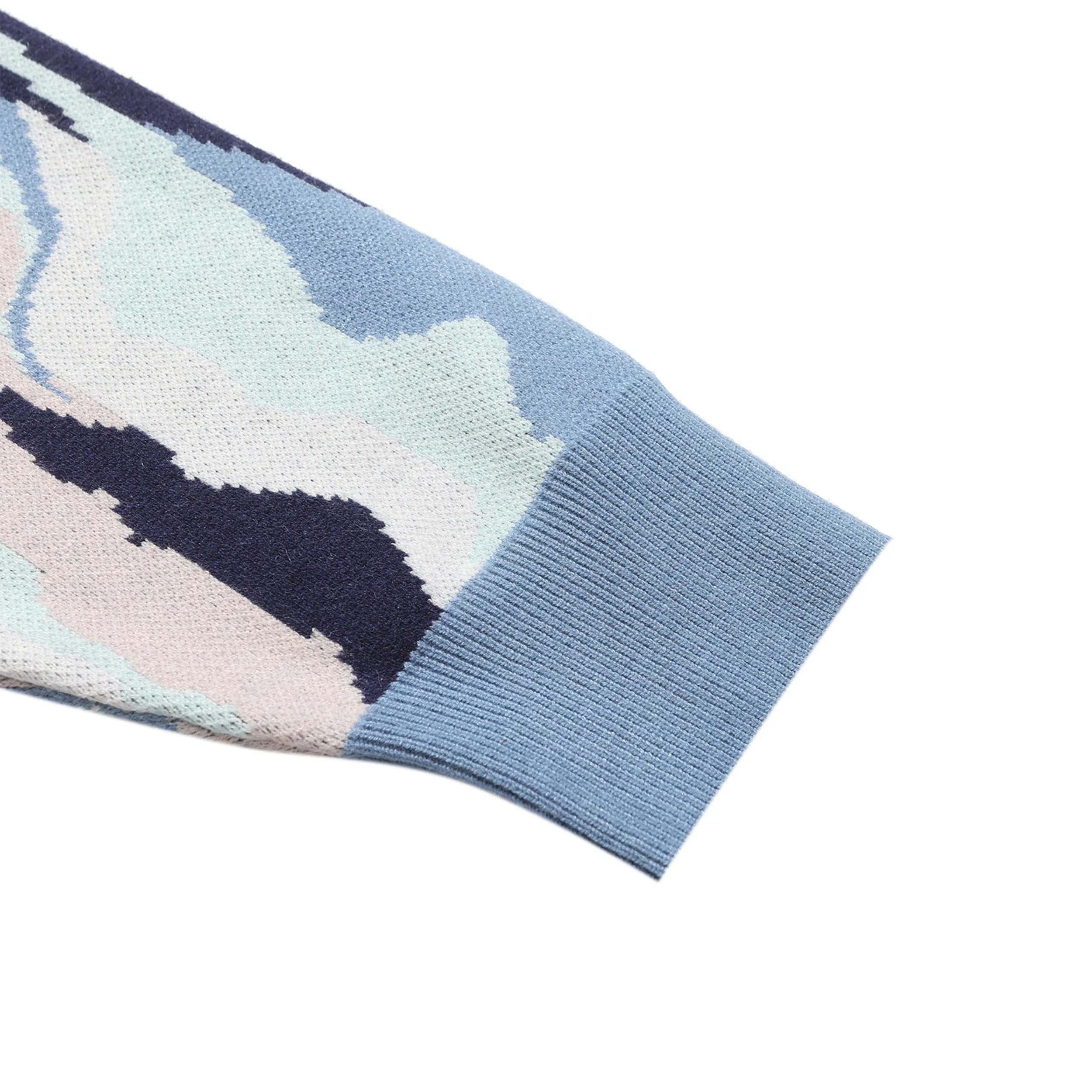 Helas Mirage Crewneck Knit - Blue - Image 6