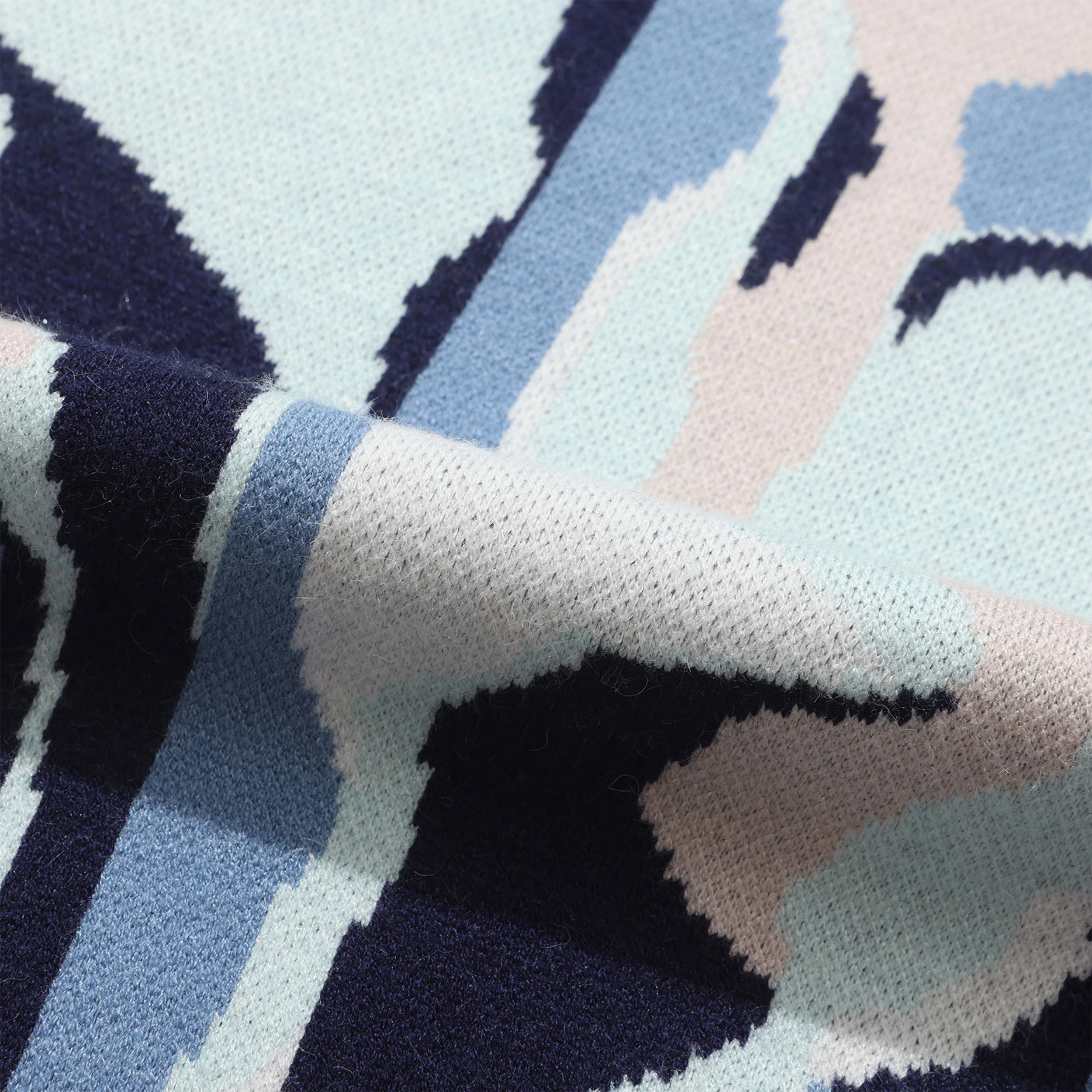 Helas Mirage Crewneck Knit - Blue - Image 8