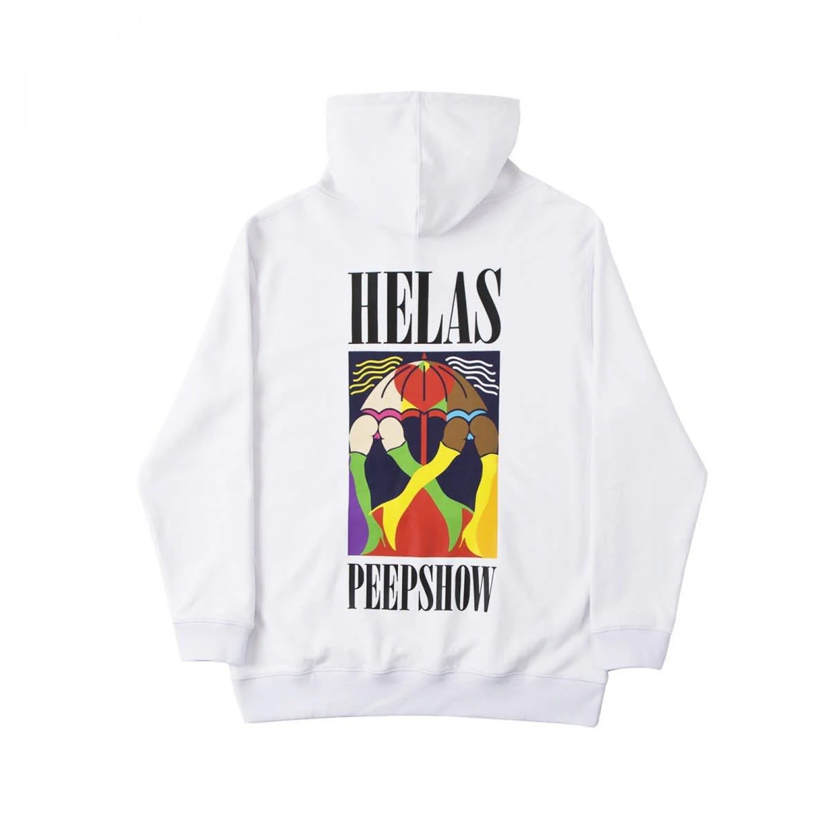 Helas Peeps Hoodie White - Image 2