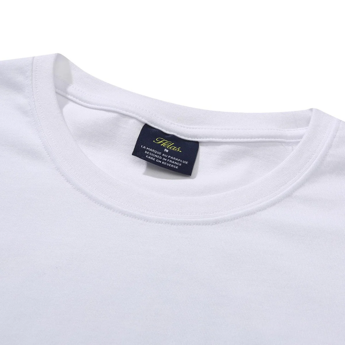 Helas Tie Dye Long Sleeve T-Shirt - White - Image 3