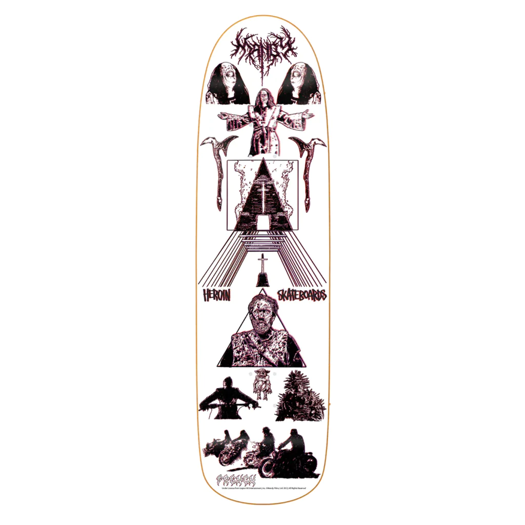 Heroin Skateboards Mandy x French Skateboard Deck - 8.88