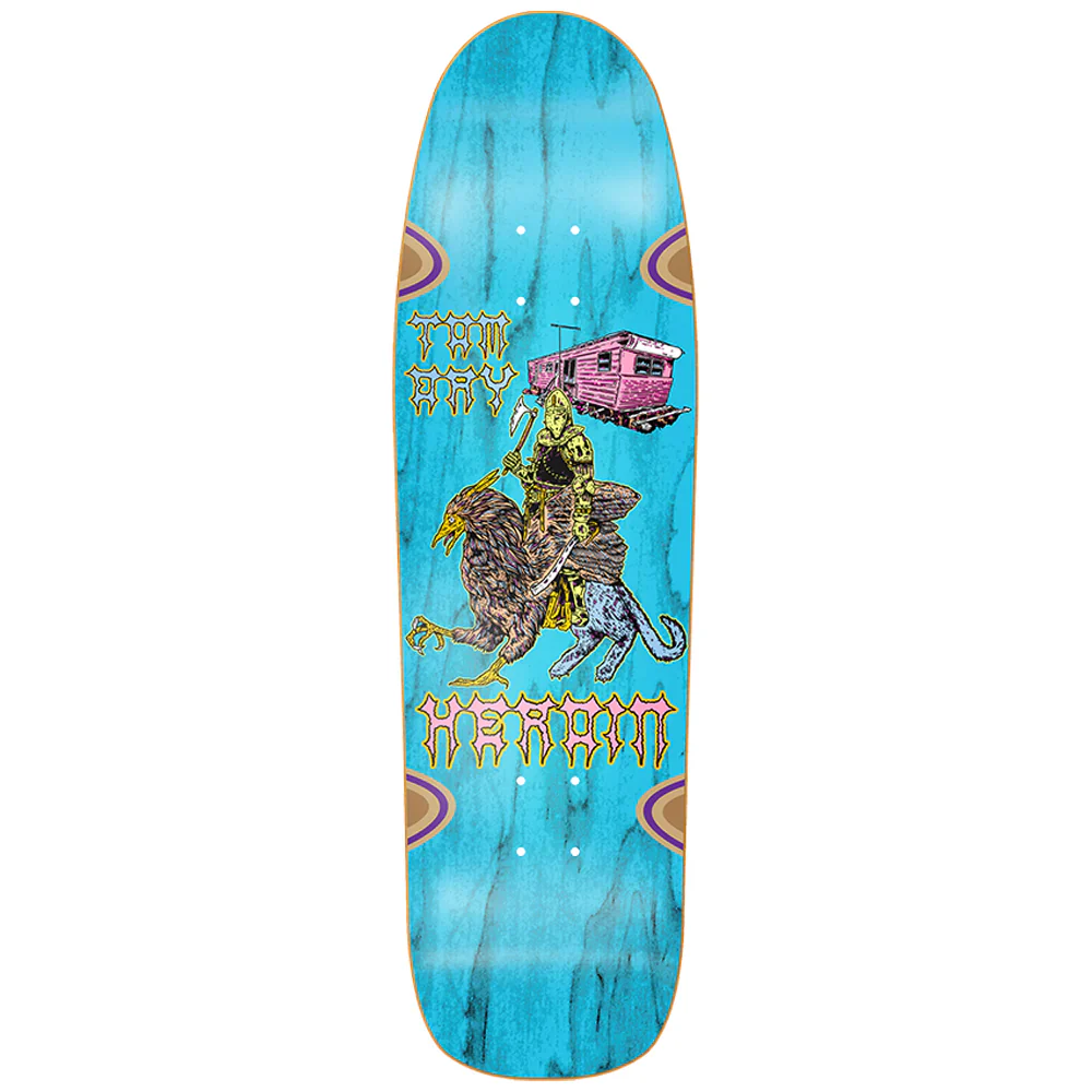 Heroin Skateboards Tom Day Die Tonight Skateboard Deck - 8.88