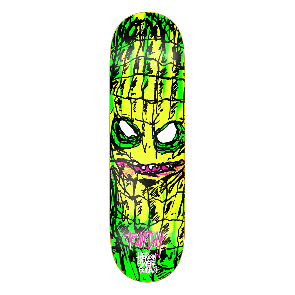 Heroin Skateboards Tom Day Savages Skateboard Deck - 8.75