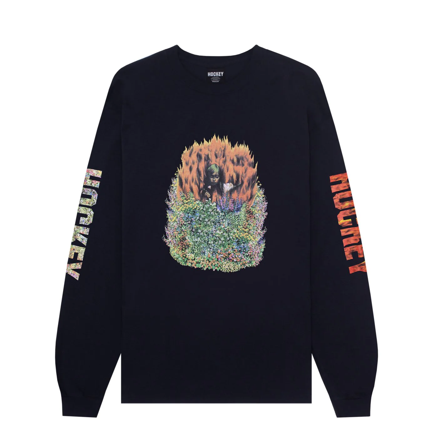 Hockey Aria Long-Sleeve Tee Black