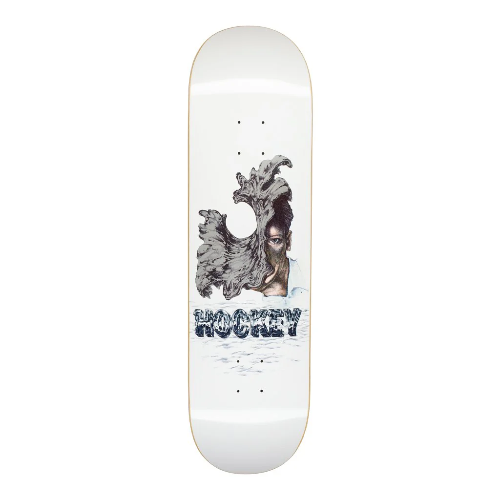 Hockey Liquid Metal Andrew Allen Skateboard Deck - 8.5