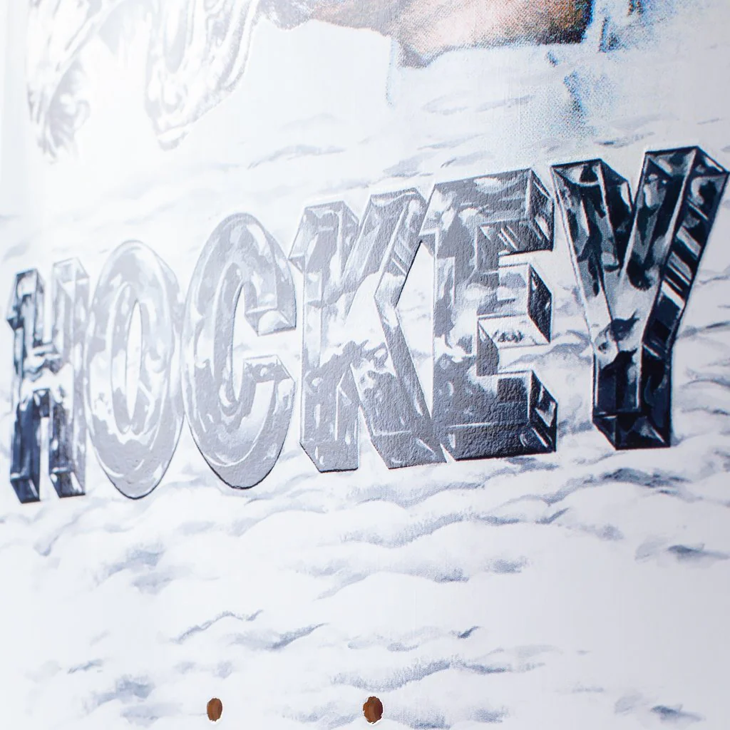Hockey Liquid Metal Andrew Allen Skateboard Deck - 8.5 - Image 3