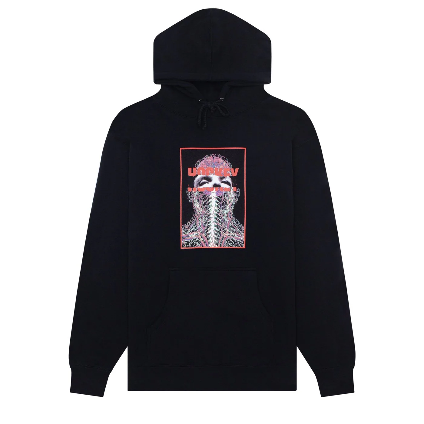 Hockey Nerves Hood - Black