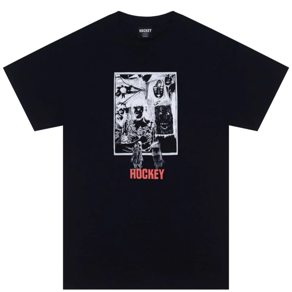 Hockey Rosie Tee Black