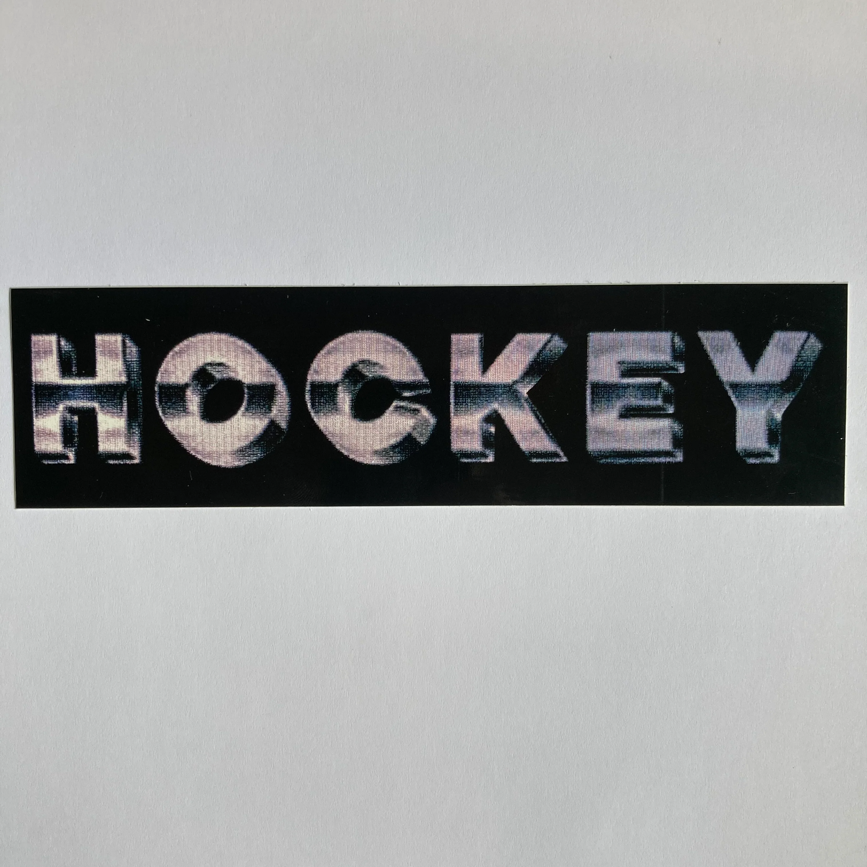 Hockey Skateboards - Logo Sticker 1