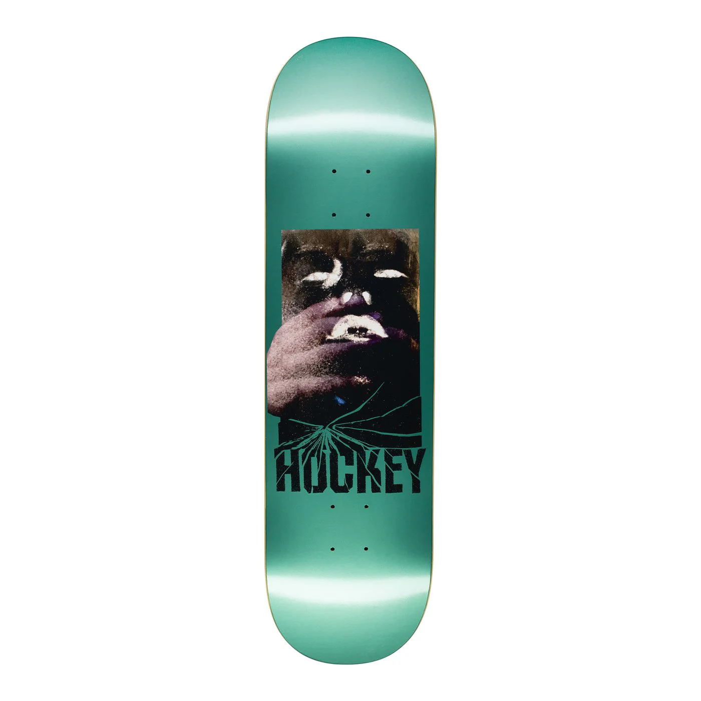 Hockey Skateboards Mac Skateboard Deck (Green) - 8.25