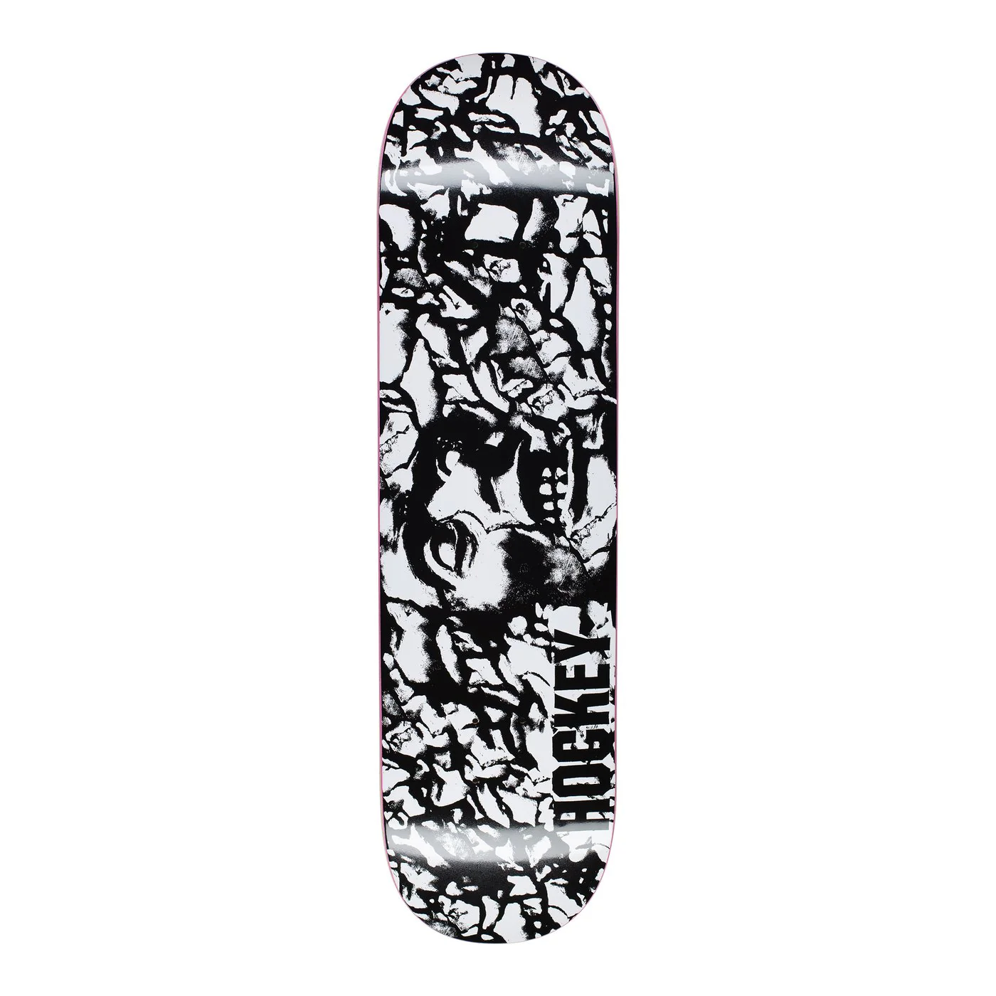 Hockey Skateboards Stone Skateboard Deck (Black) - 8.25