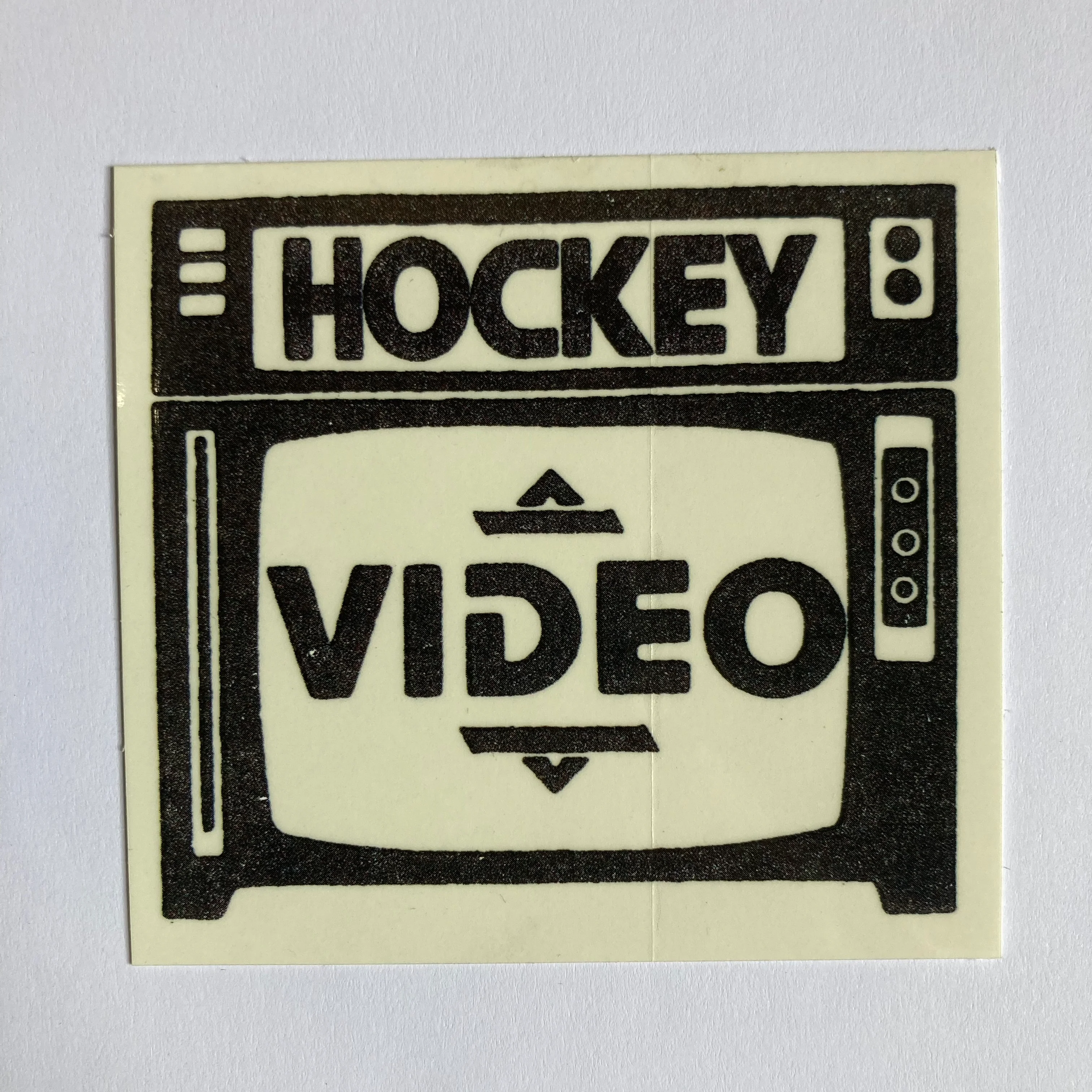 Hockey Skateboards - Video Sticker