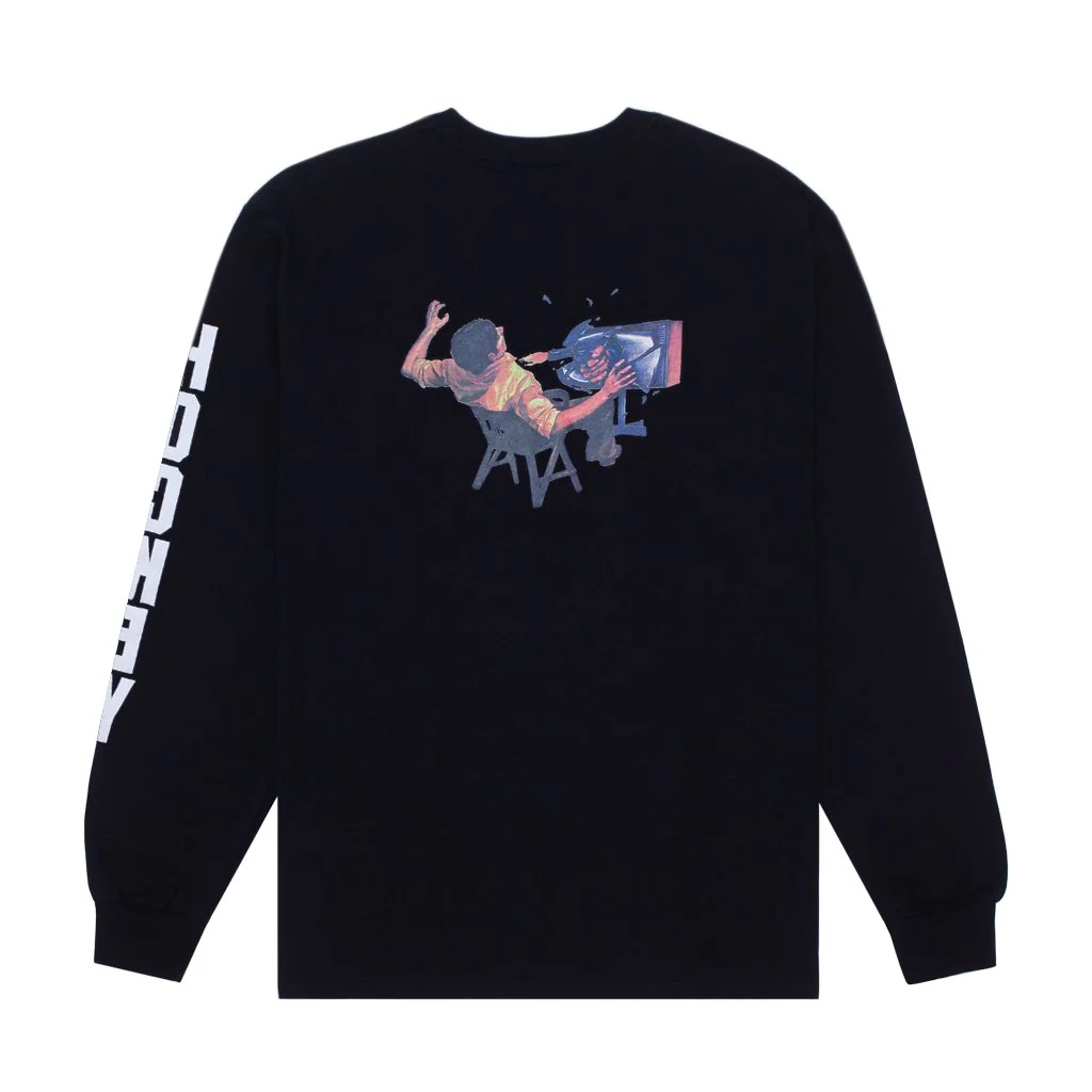Hockey Ultraviolence Longsleeve - Black