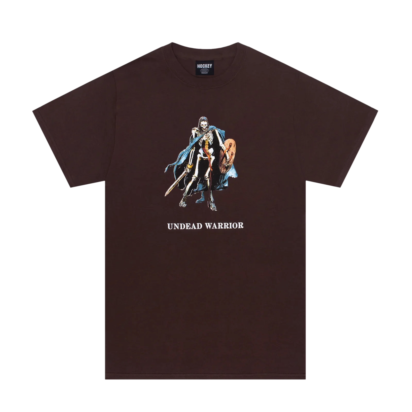 Hockey Undead Warrior Tee - Dark Brown