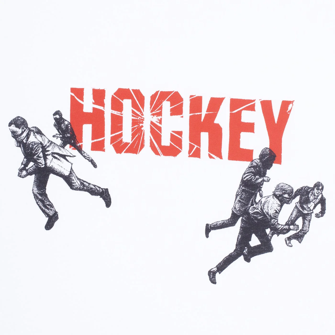 Hockey Vandals Long Sleeve White - Image 2