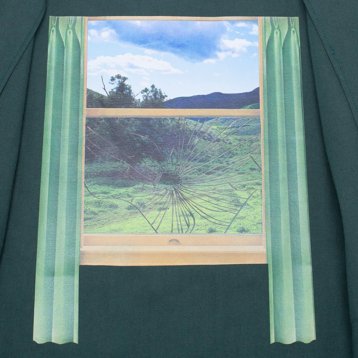 Hockey Zip Up Shirt/Jacket Dark Green - Image 3