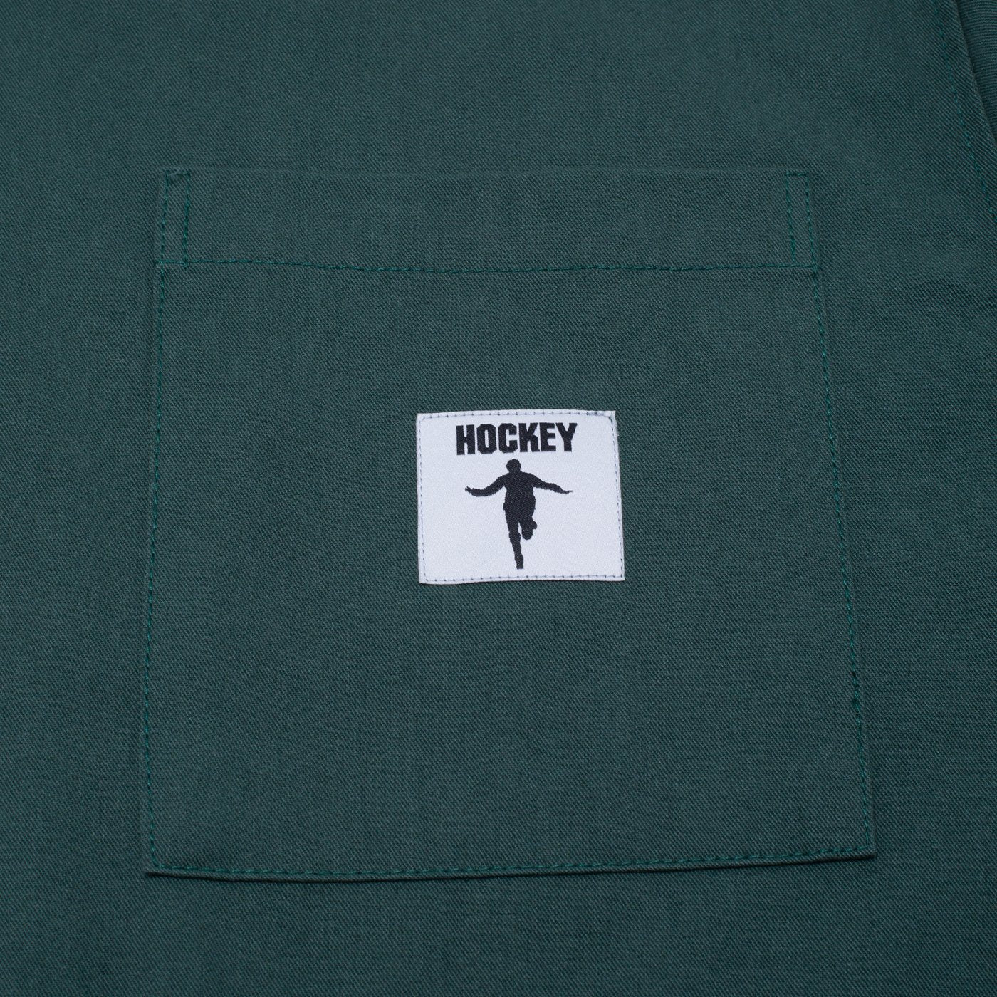 Hockey Zip Up Shirt/Jacket Dark Green - Image 4