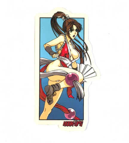 Hook Ups Skateboards JK Industries - Ninja Warrior Sticker