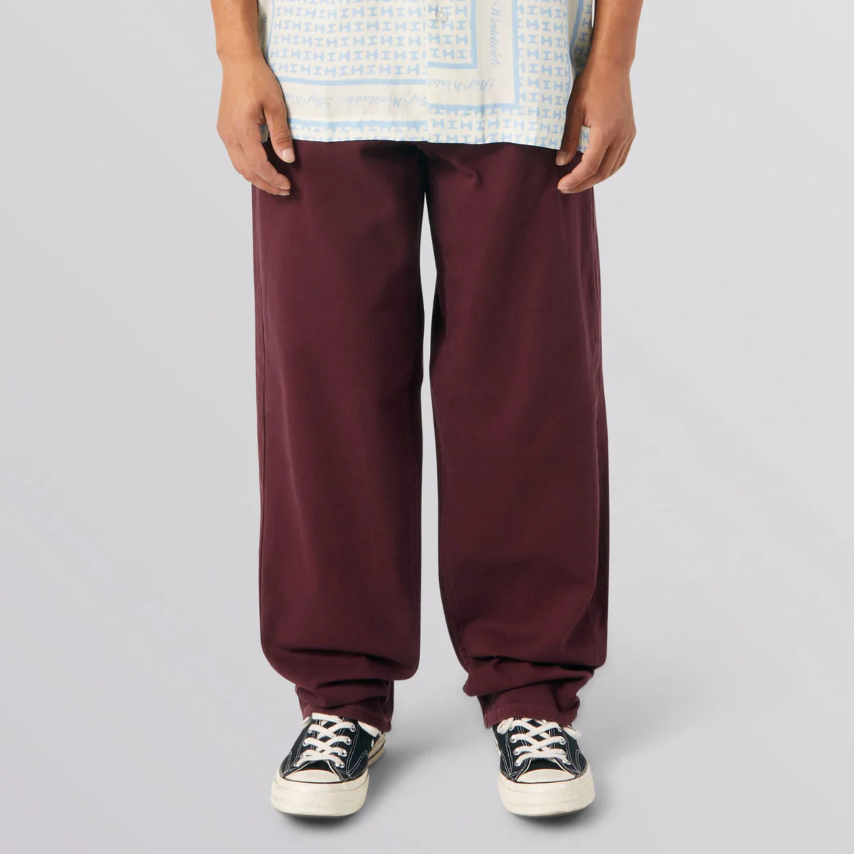 Huf Cromer Denim Pant - Wine Jeans - Image 4