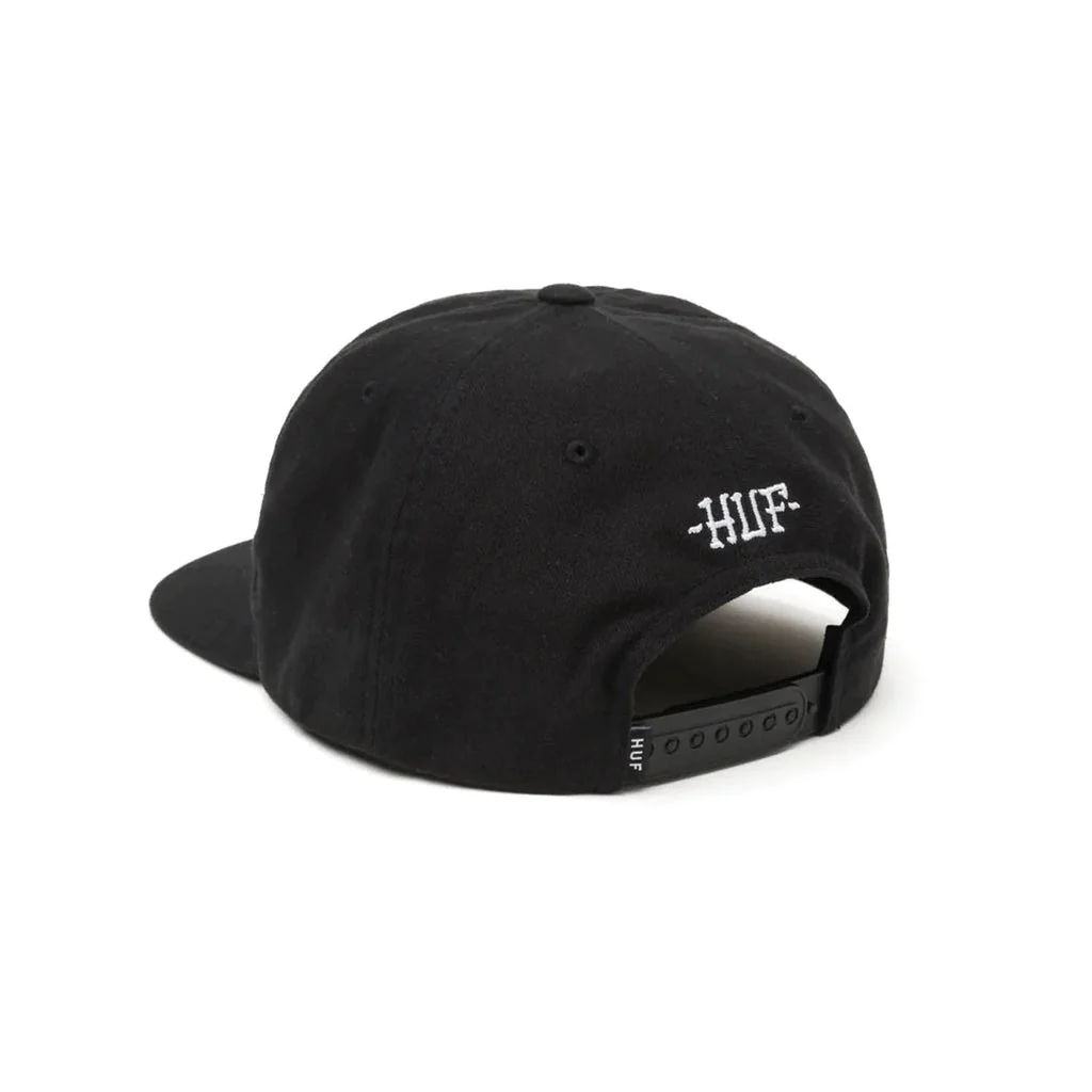 Huf Twin Dragon CV 6 Dragon Hat Black - Image 2