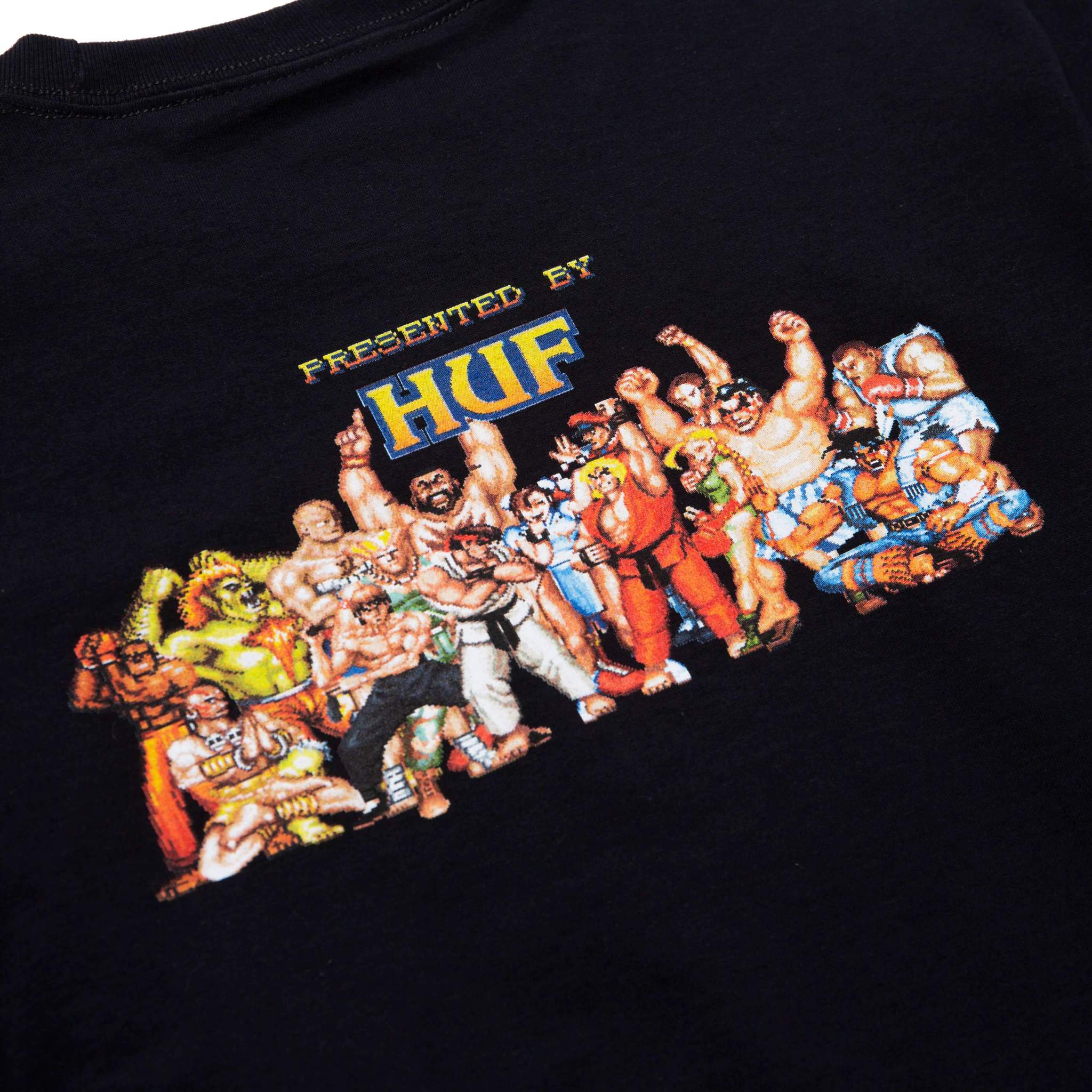 HUF X Street Fighter Ending Long Sleeve T-Shirt - Black - Image 4