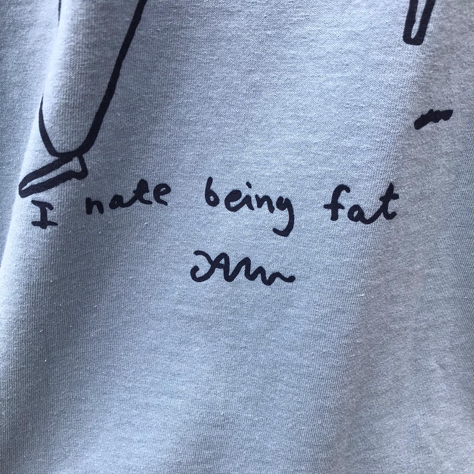Into The Wild Skateboards Pontus Alv 'Fat' Tee - Light Blue - Image 4