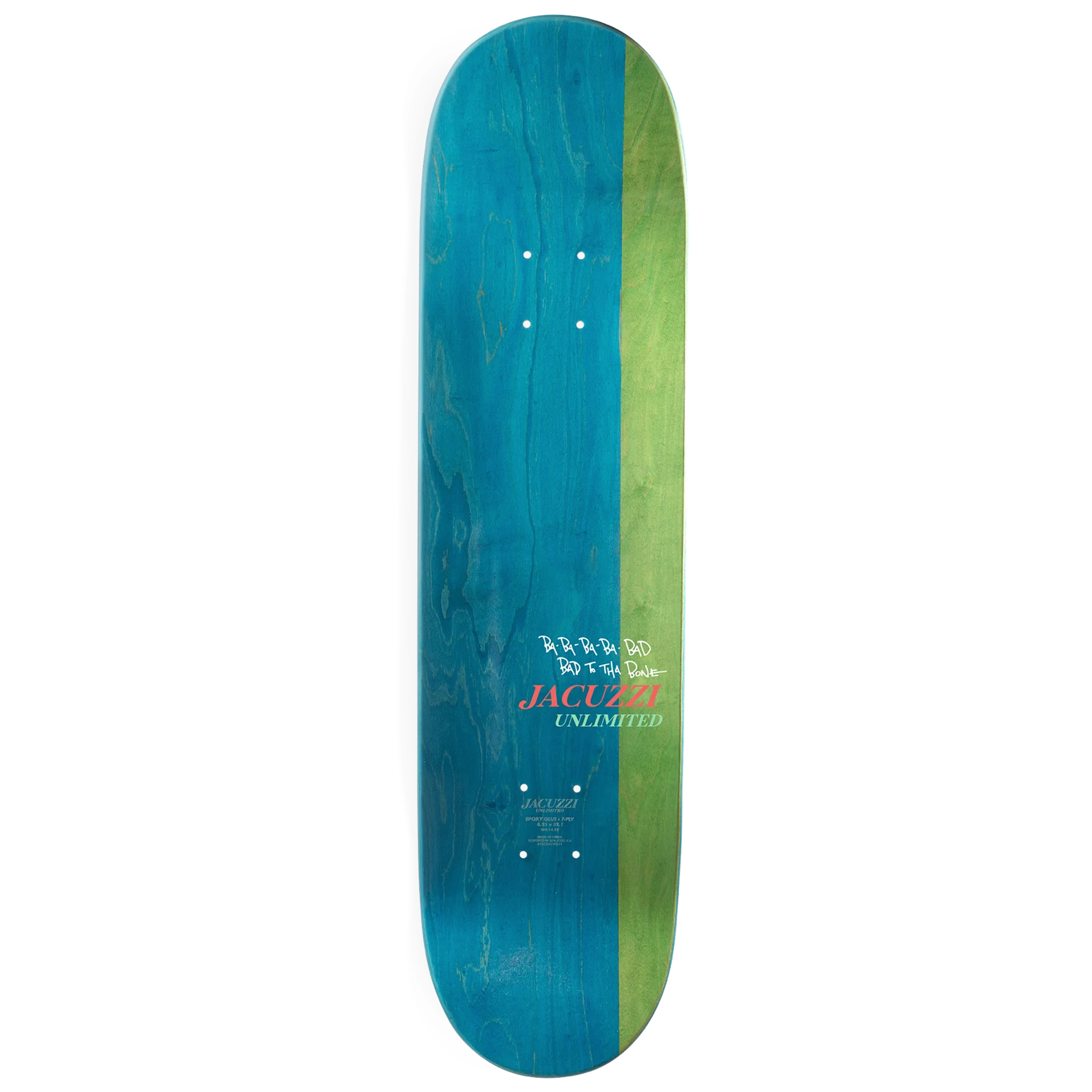 Jacuzzi Unlimited Caswell Berry Smokin Bones Skateboard Deck - 8.5 - Image 2