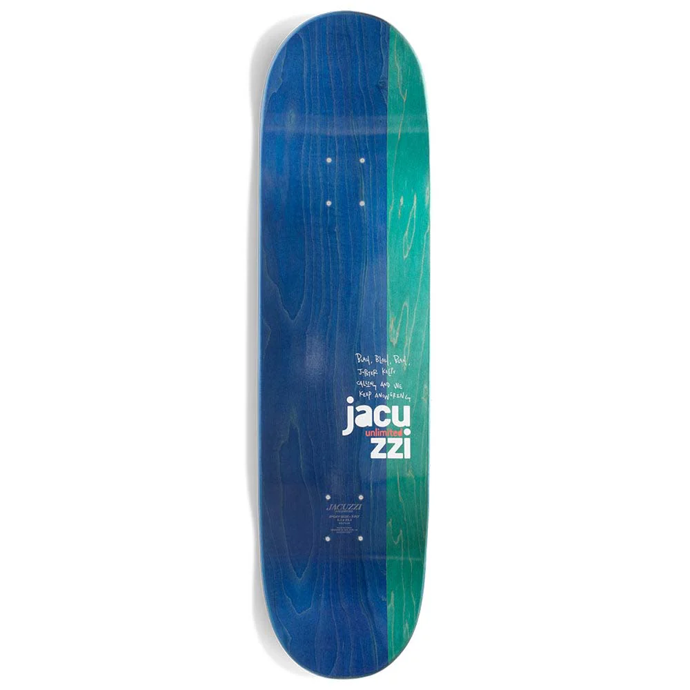 Jacuzzi Unlimited John Dilo On Hold Skateboard Deck - 8.5 - Image 2
