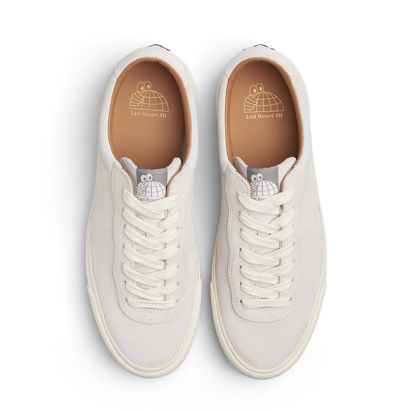 Last Resort VM001 Suede Lo White/White Skateboard Shoe - Image 3