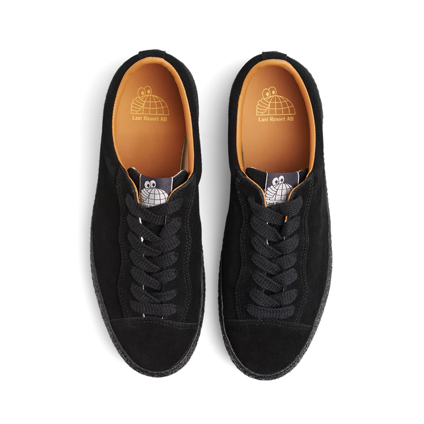 Last Resort VM002 Suede Lo Skateboard Shoe - Black/Black - Image 4