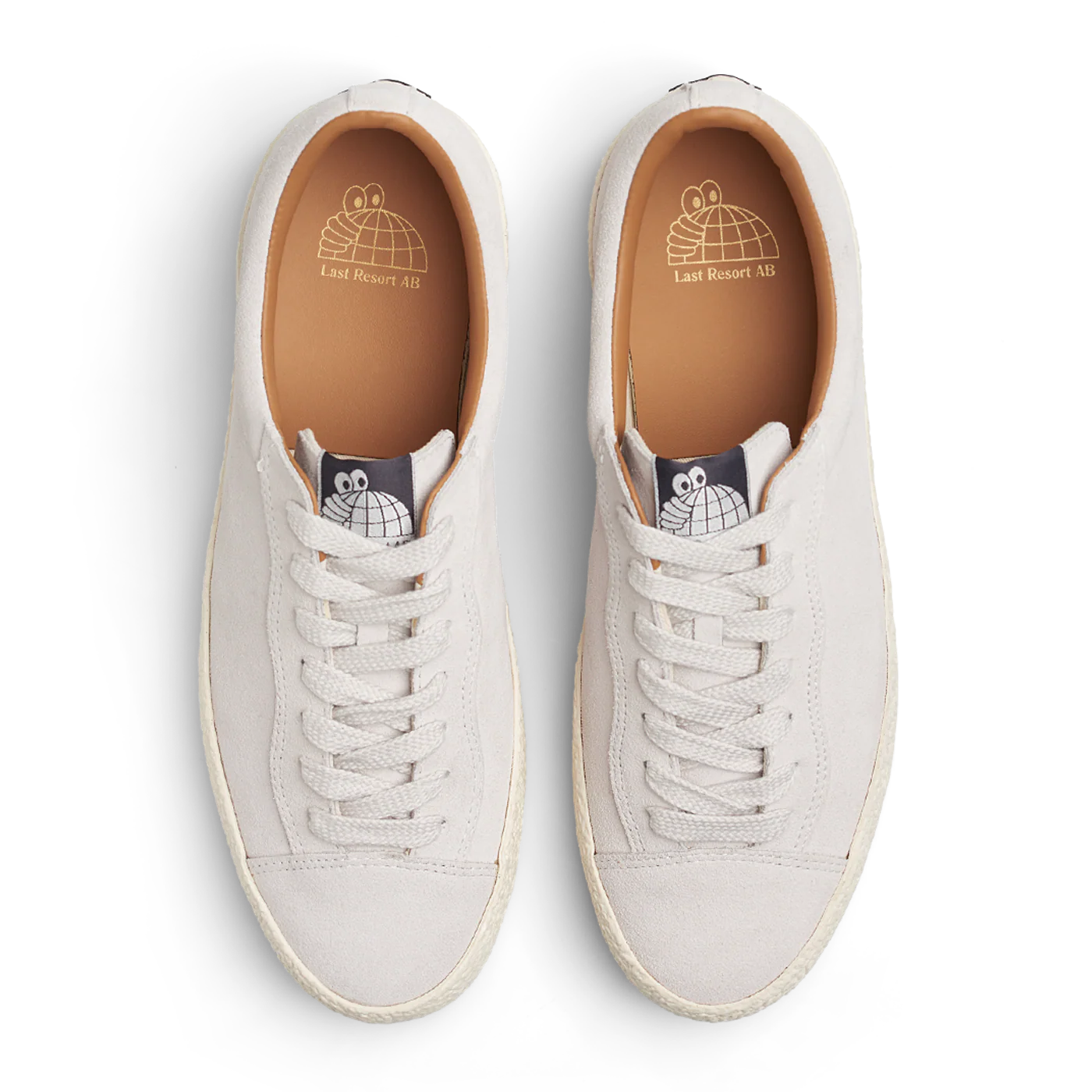 Last Resort VM002 Suede Lo White/White Skateboard Shoe - Image 3