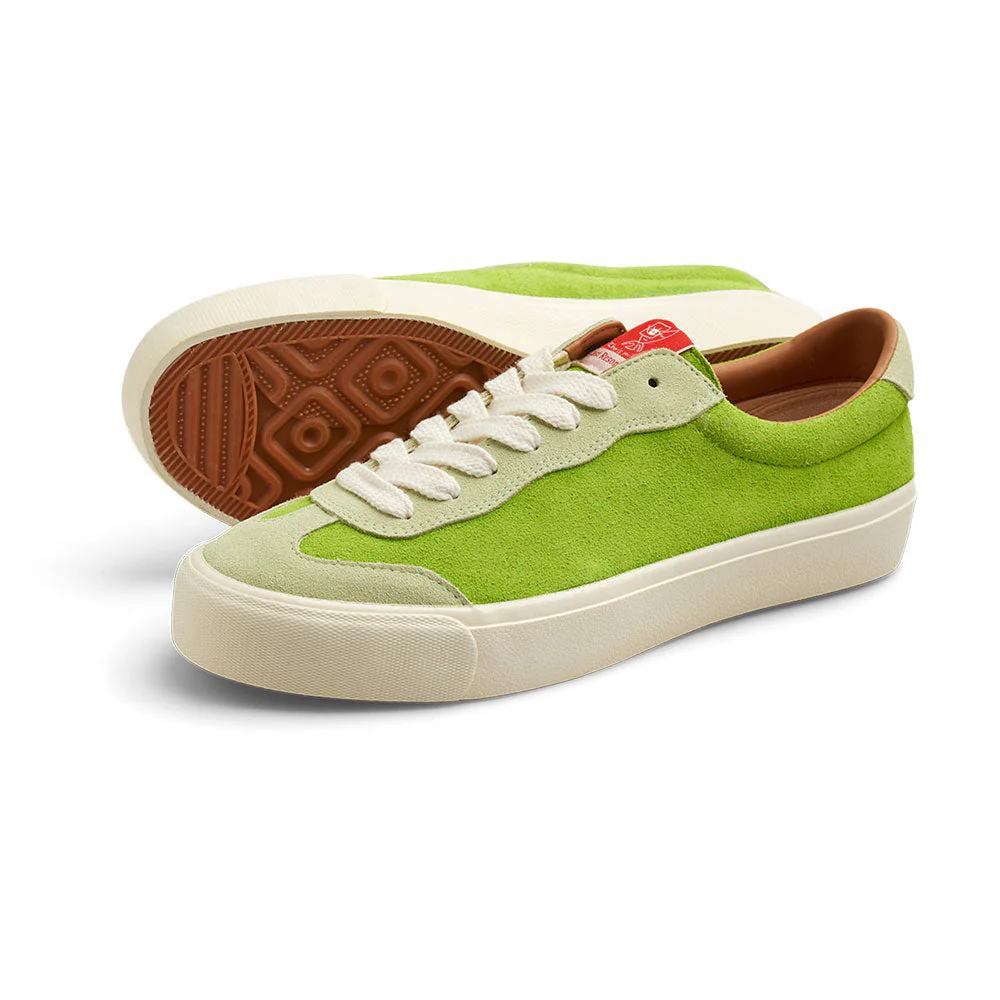 Last Resort AB VM004 Milic Suede Lo model Skate Shoes - Duo Green / White - Image 2