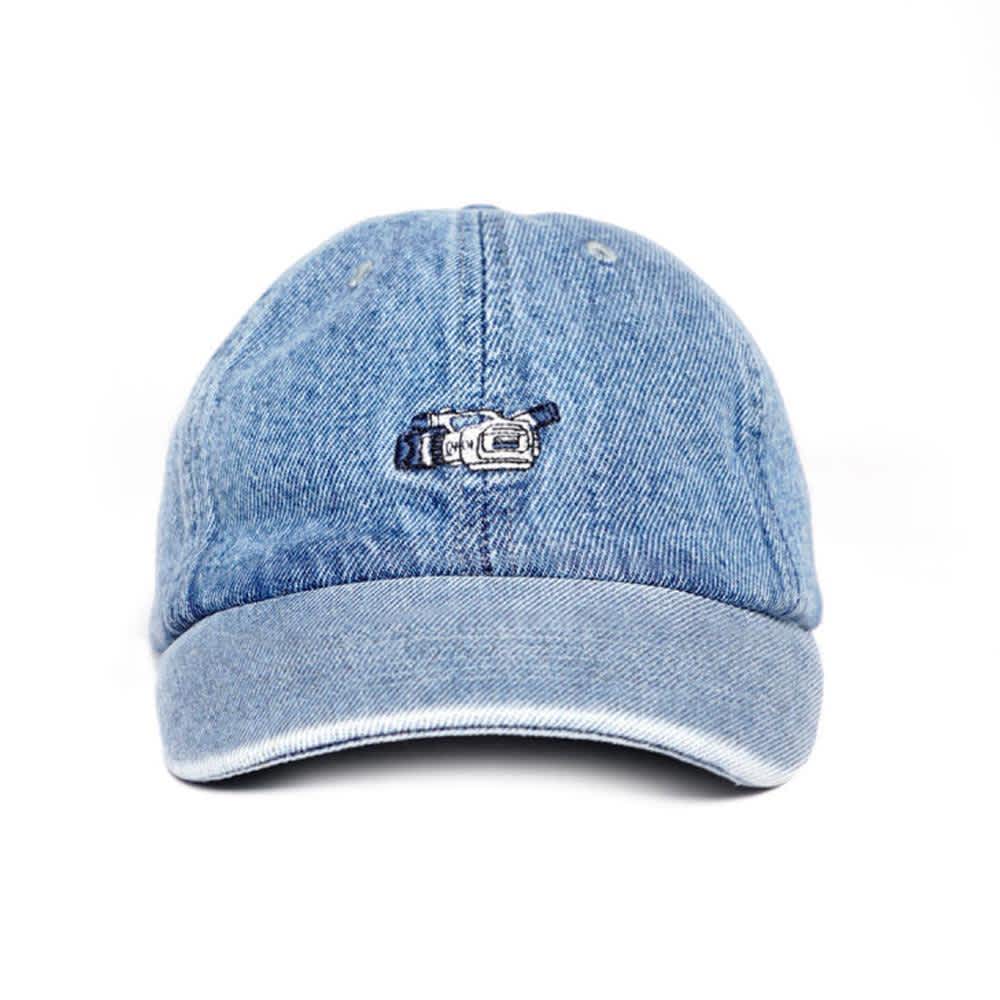 Magenta Skateboards VX Dad Cap - Denim - Image 2