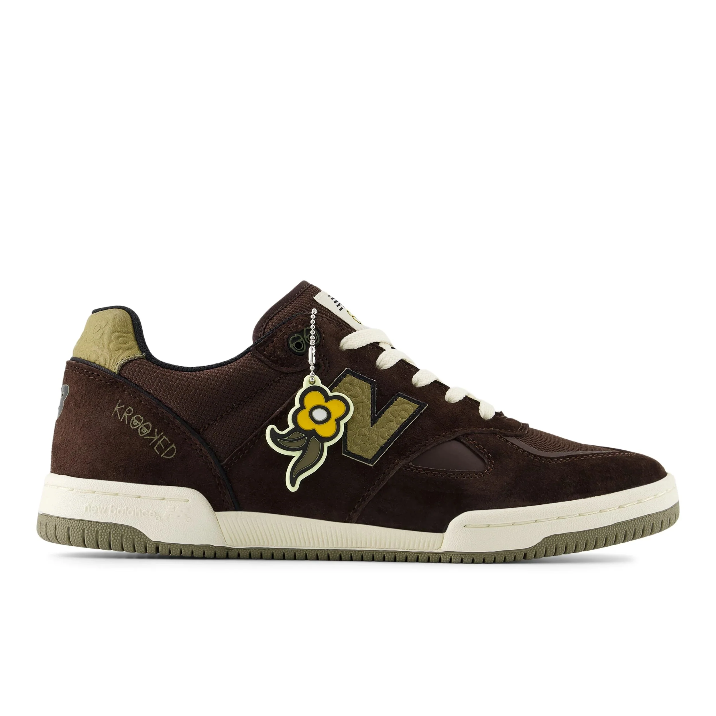 New Balance Krooked Tom Knox 600 Pro Shoes - Chocolate Brown
