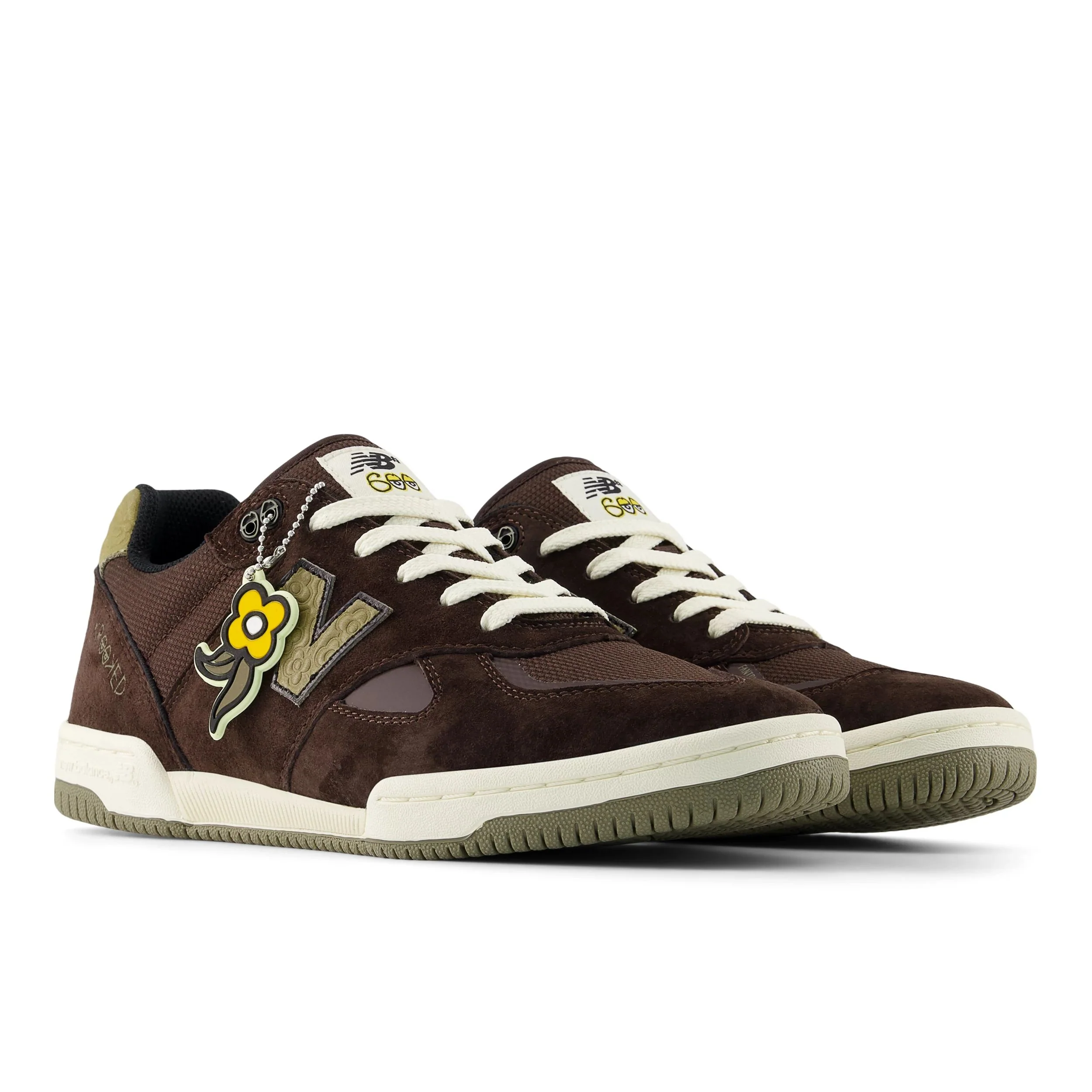 New Balance Krooked Tom Knox 600 Pro Shoes - Chocolate Brown - Image 2