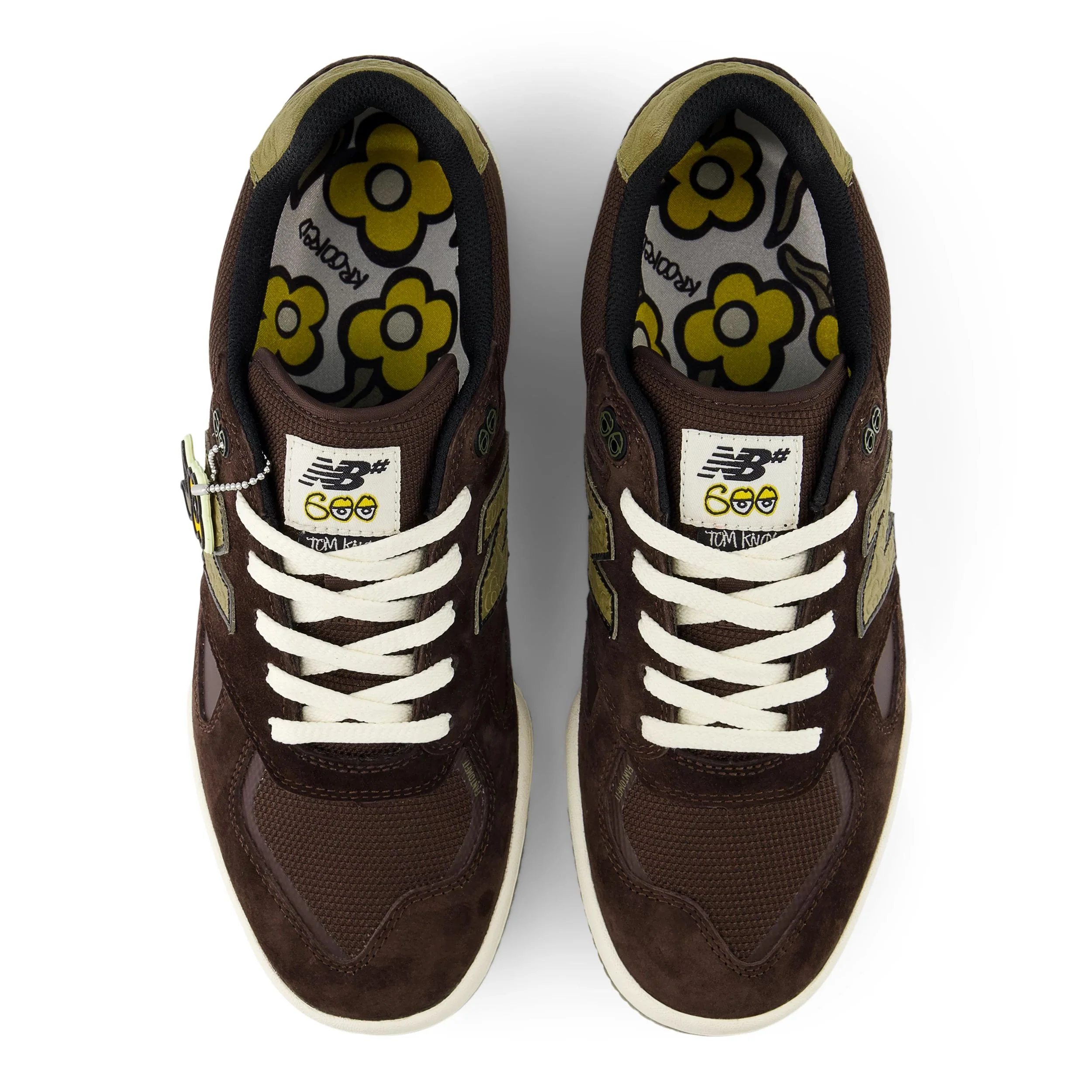 New Balance Krooked Tom Knox 600 Pro Shoes - Chocolate Brown - Image 3