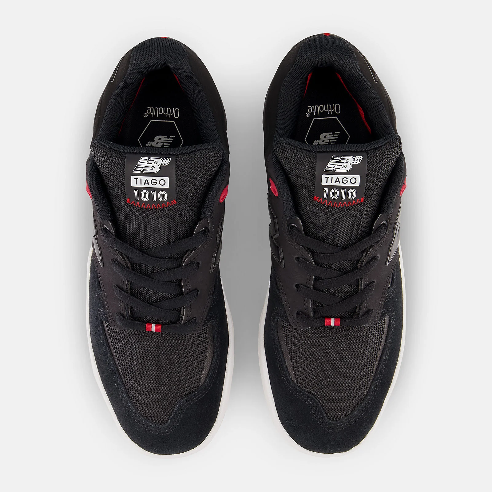 New Balance Numeric 1010 Tiago Lemos Skateboard Shoe - Black/Black - Image 4