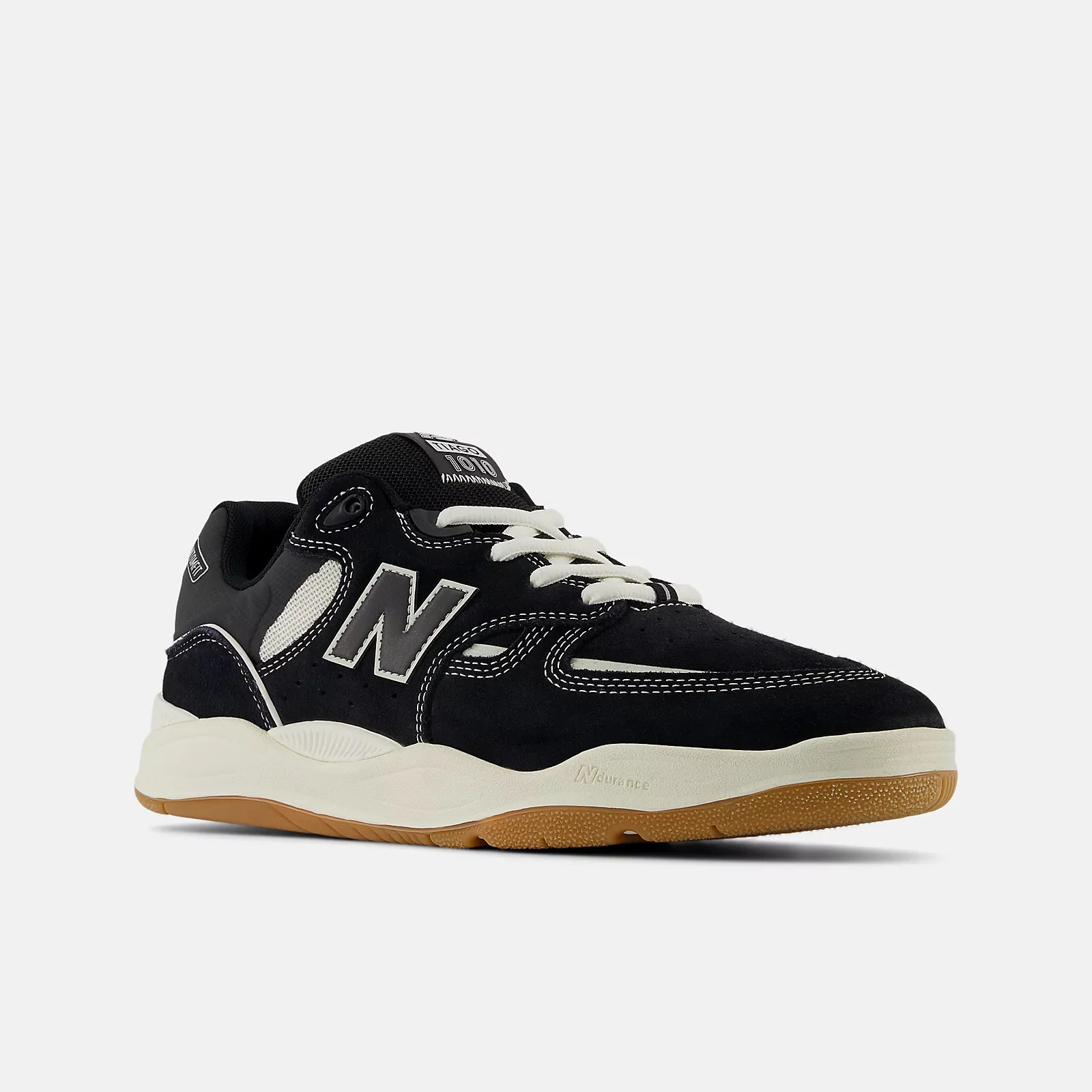 New Balance Numeric 1010 Tiago Lemos Skateboard Shoe - Black / Sea Salt - Image 2