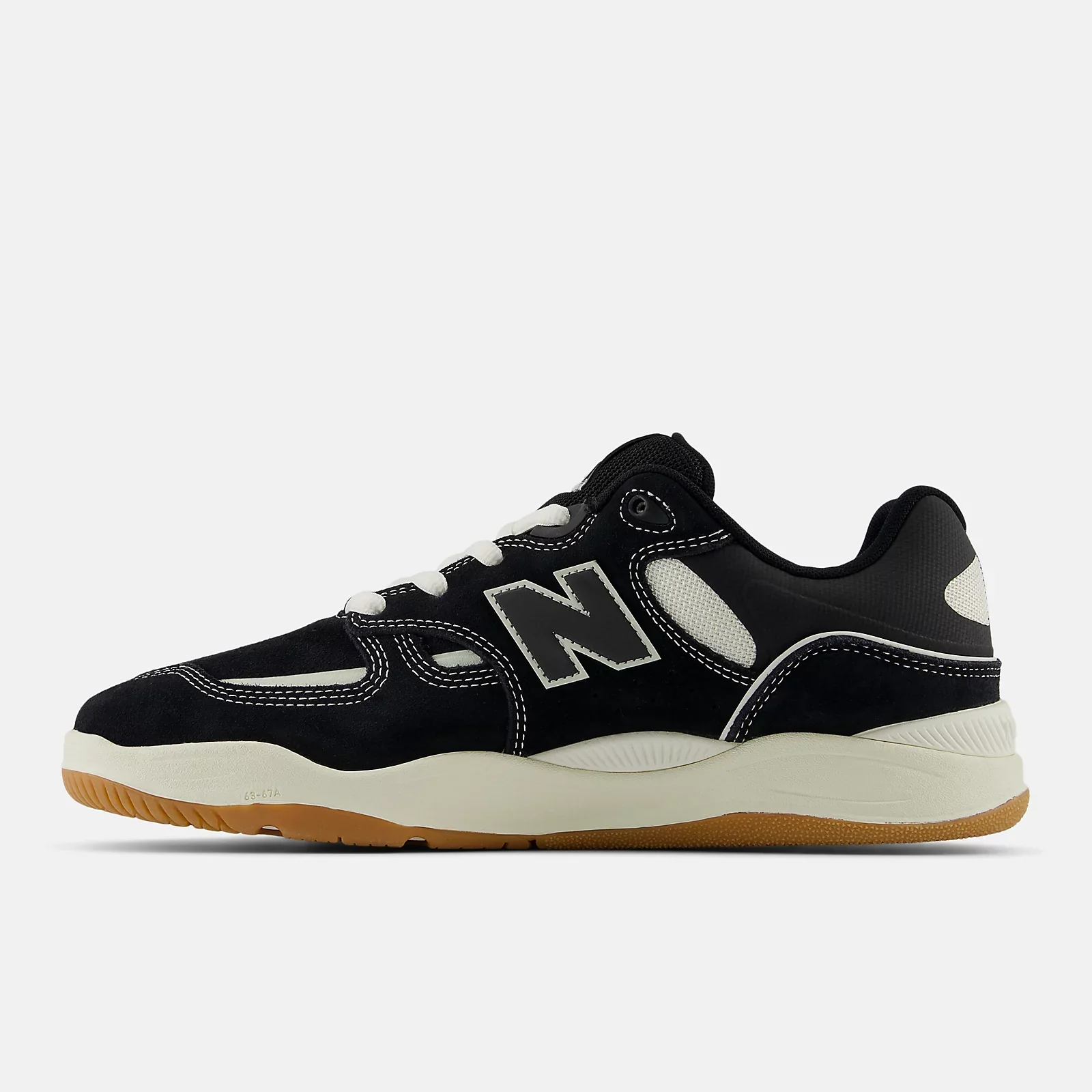 New Balance Numeric 1010 Tiago Lemos Skateboard Shoe - Black / Sea Salt - Image 3