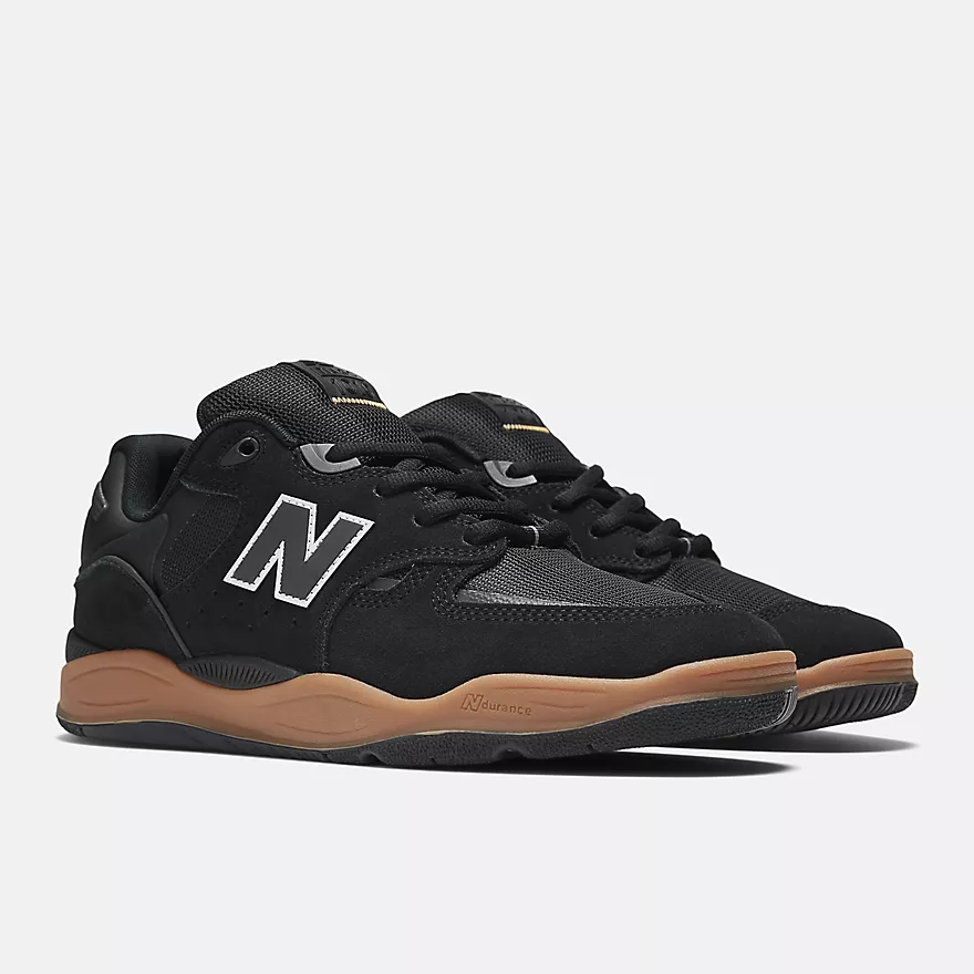 New Balance Numeric 1010 Tiago Lemos Skateboard Shoe - Black With White - Image 2